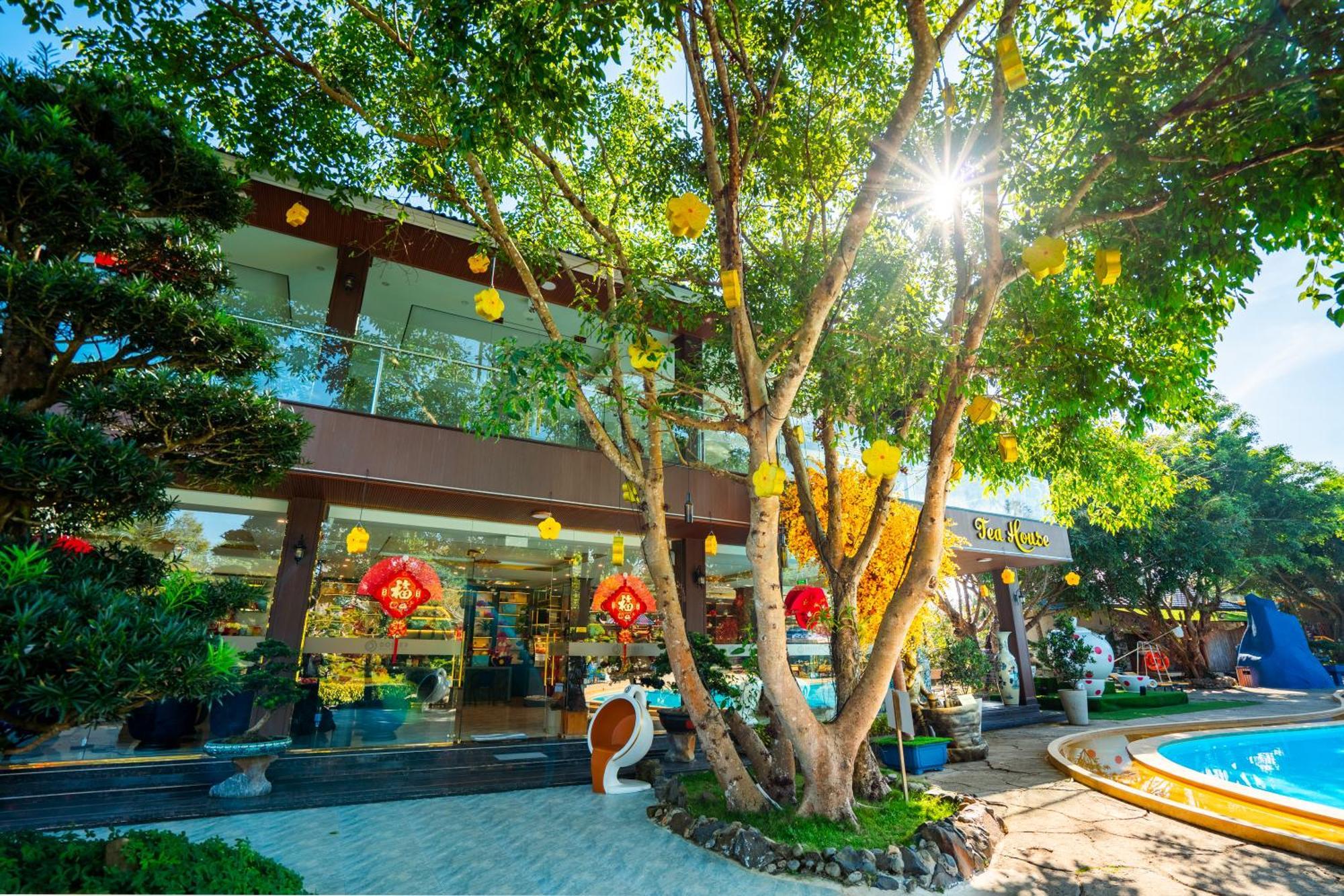 Tea Resort Bảo Lộc Eksteriør billede